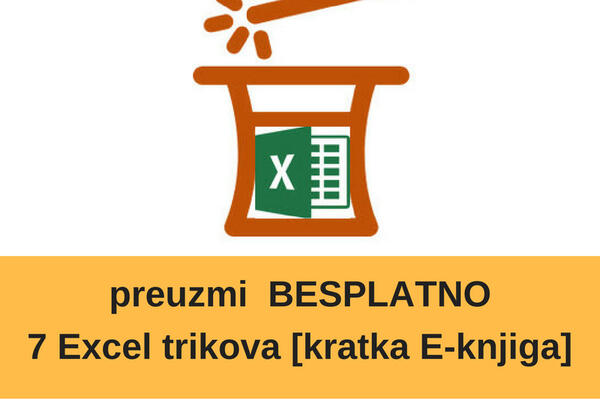 Besplatna E-knjižica 7 Excel trikova