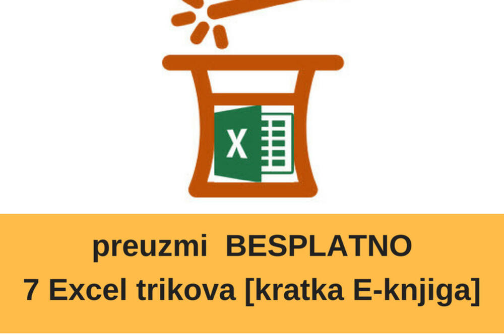 7 Excel trikova, Foto: Zeljkopopovic.com