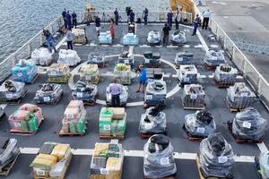 Zaplijenjeno 17 tona kokaina na Pacifiku