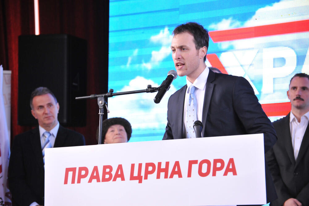 Lider Prave Crne Gore Marko Milačić, Foto: Prava Crna Gora