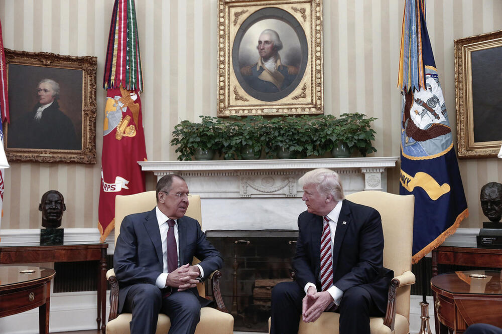 Sergej Lavrov, Donald Tramp, Foto: Beta-AP