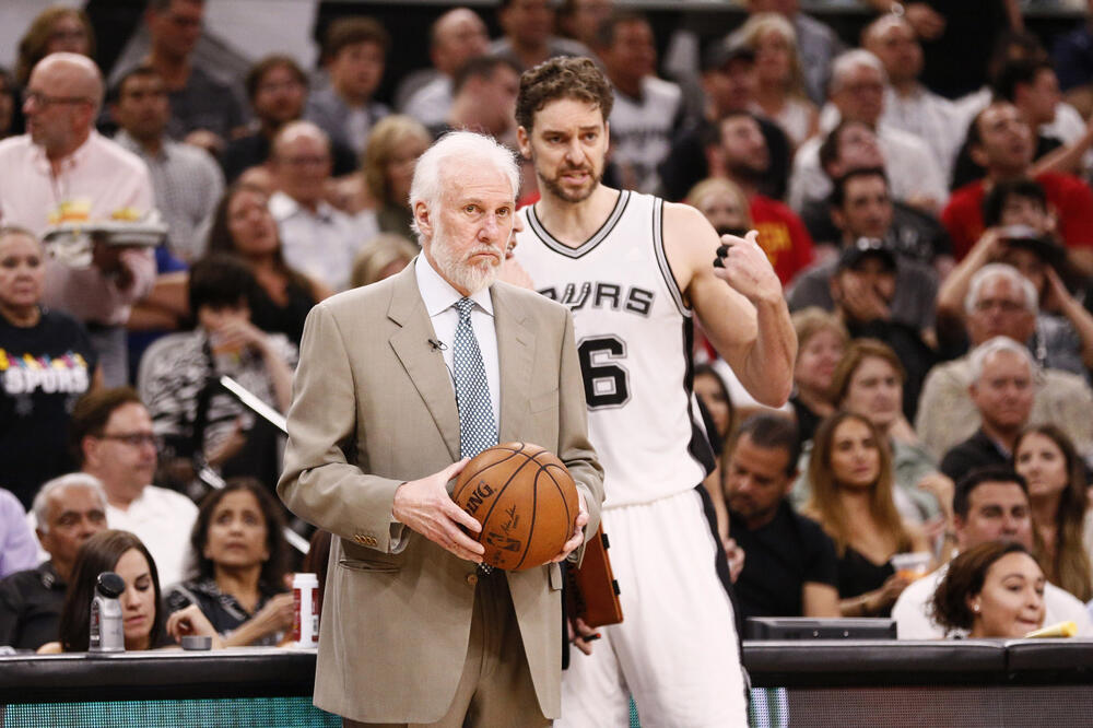 Greg Popovič Pau Gasol San Antonio, Foto: Reuters