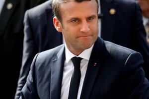 Makronova prva posjeta: Obišao vojnu bolnicu, medijima nije bilo...