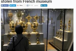 Kruna sa 1.800 dragulja ukradena uz francuskog muzeja