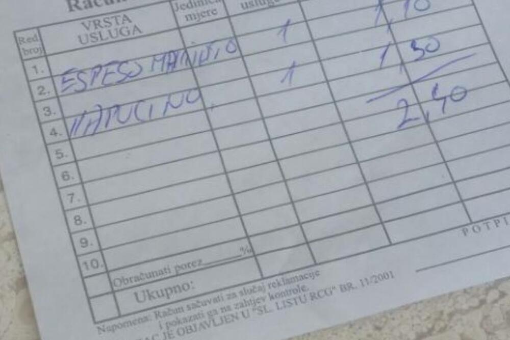 Verige račun, Foto: Facebook