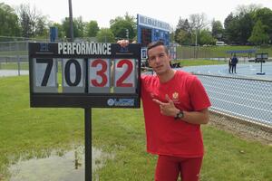 Dragan Pešić prešao granicu od 7.000 bodova u desetoboju