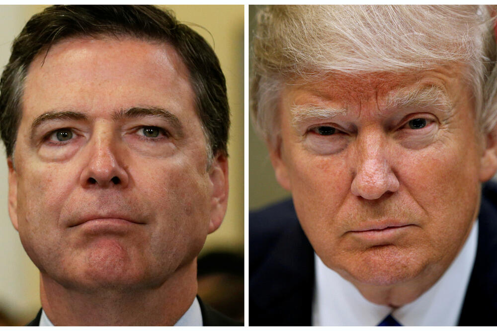 Džejms Komi, Donald Tramp, Foto: Reuters