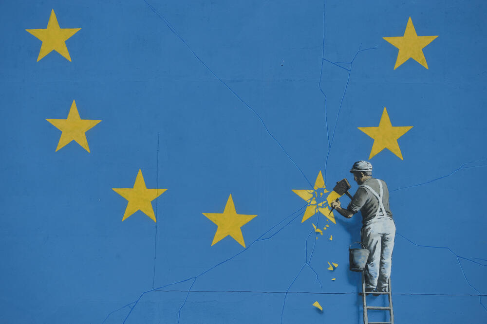 Evropska unija Benksi, Foto: Reuters