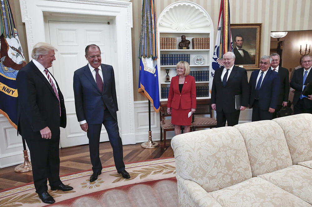 Sergej Lavrov, Donald Tramp, Foto: Beta-AP