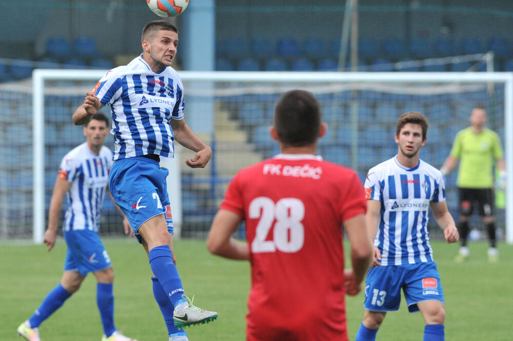 FK Budućnost - FK Dečić, Foto: Savo Prelević