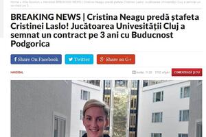 Budućnost dovela novu Rumunku: Stigla je Kristina Laslo