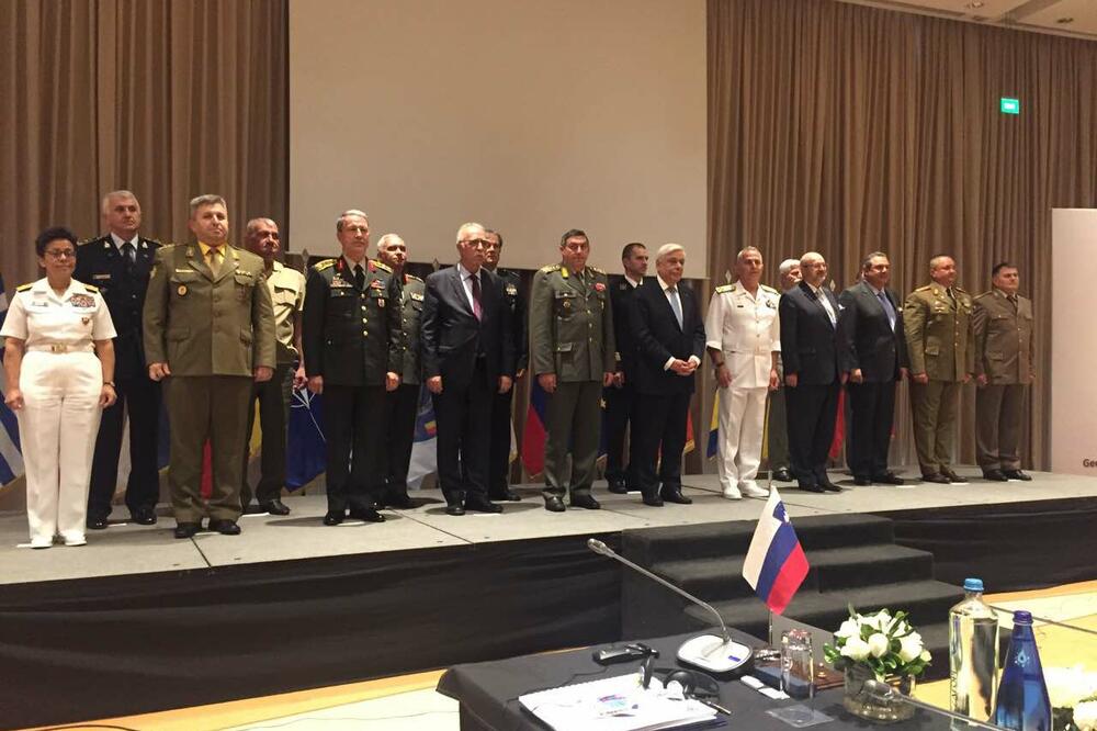 Konferenciji načelnika Generalštabova zemalja Balkana, Foto: Ministarstvo odbrane Crne Gore