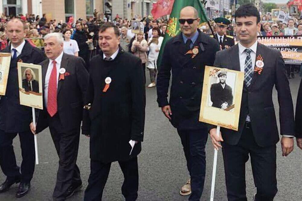 Milan Knežević, Dan pobjede, Rusija, Foto: DNP