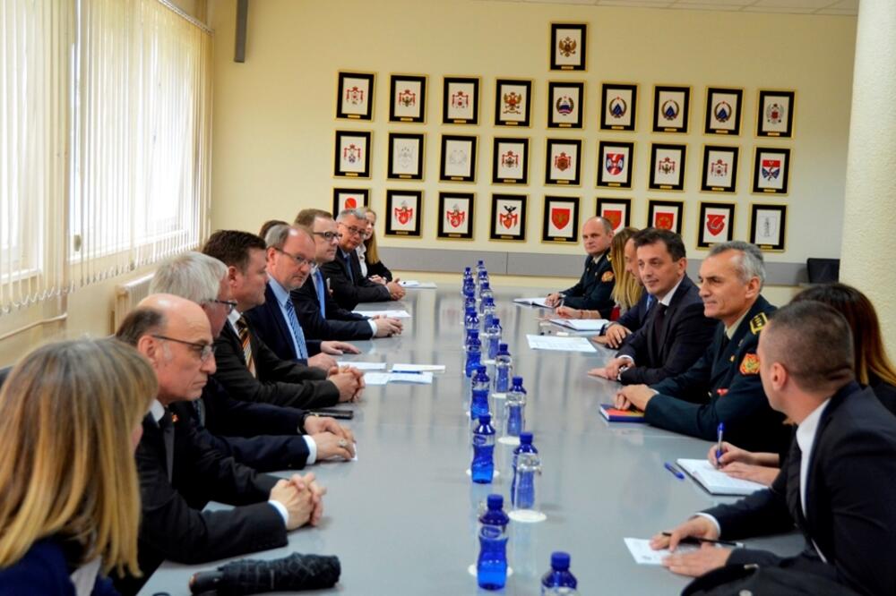 Poslanici CDU, Predrag Bošković, Foto: Ministarstvo odbrane Crne Gore