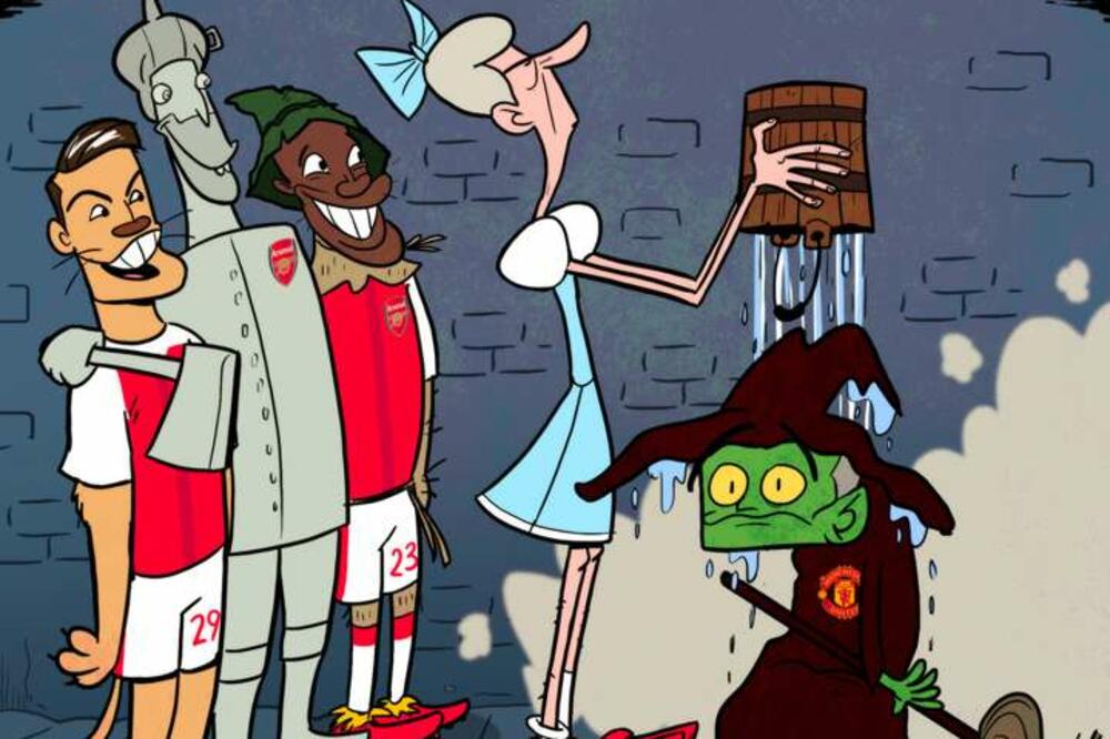 Venger karikatura, Foto: GOAL.COM