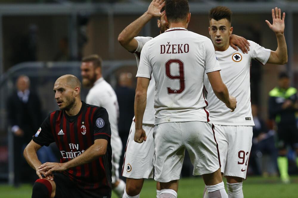 Edin Džeko i Stefan el Šaravi, Foto: Reuters