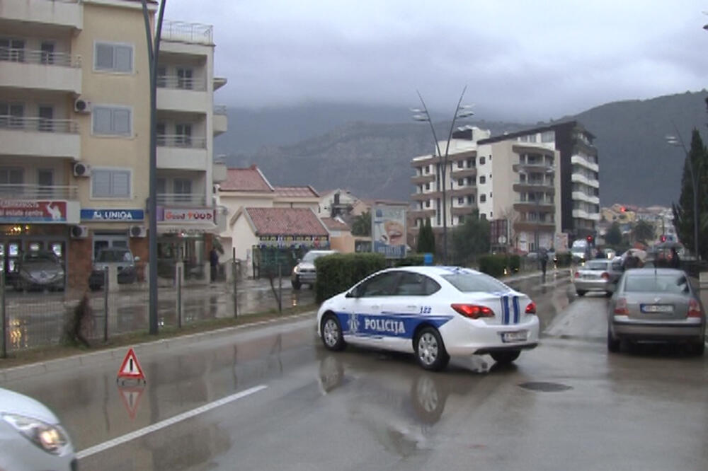 Budva, oboren pješak, Foto: Vuk Lajović