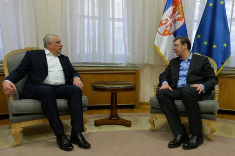 Aleksandar Vučić, Andrija Mandić, Foto: Tanjug/Zoran Žestić