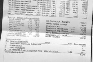 Tivat: Plate manje i za tridesetak procenata