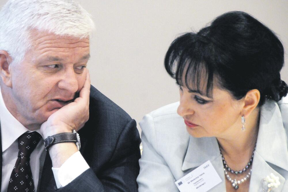 Duško Marković, Vesna Medenica, Foto: Boris Pejović