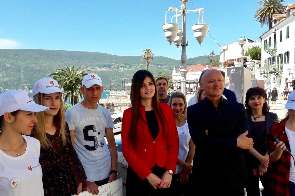 Anđela Ivanović, Igor Lakićević, Foto: Crnogorska