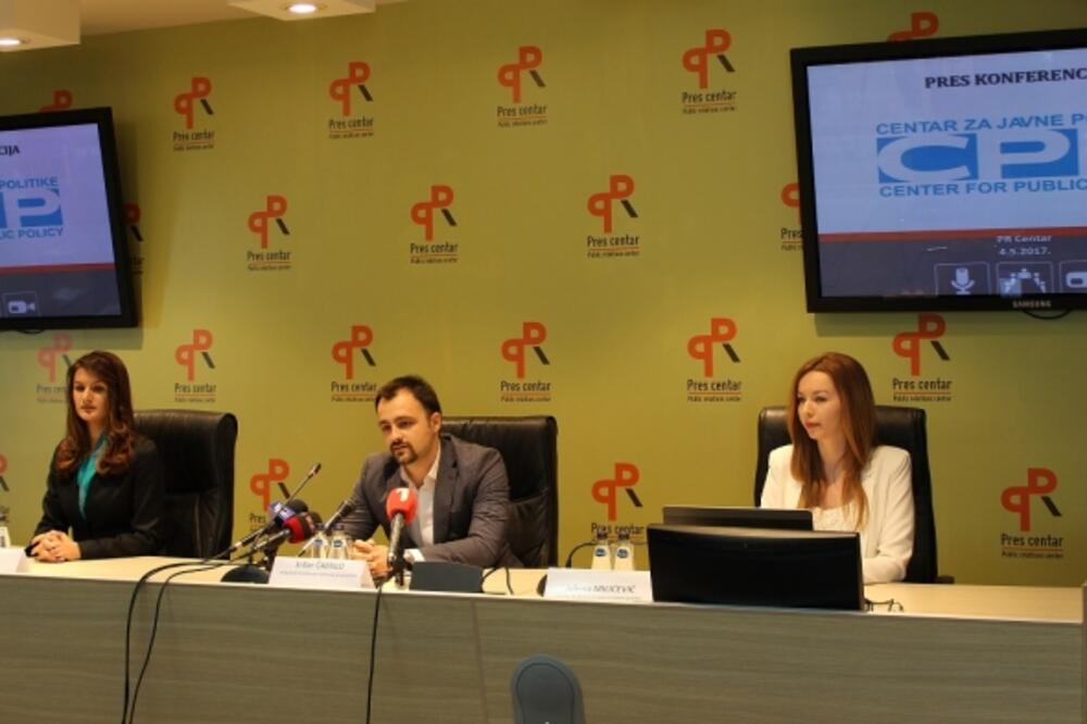 Centar za javne politike, pres, Foto: PR Centar