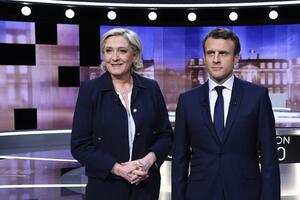 Le Pen: Imate razumijevanja za islamski fundamentalizam; Makron:...