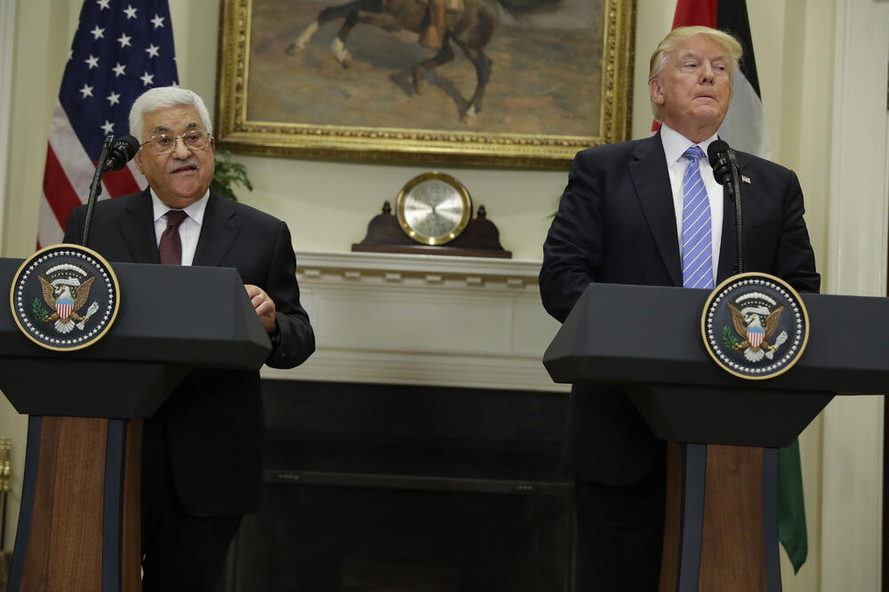 Mahmud Abas, Donald Tramp, Foto: Beta-AP