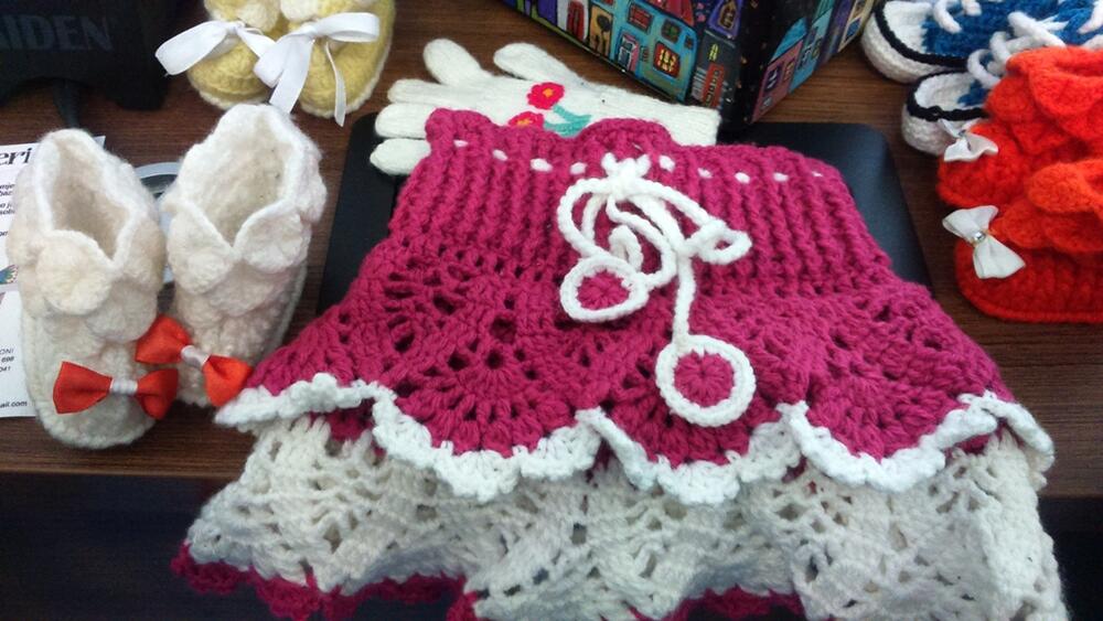 Ljiljana Živković, pletene starke