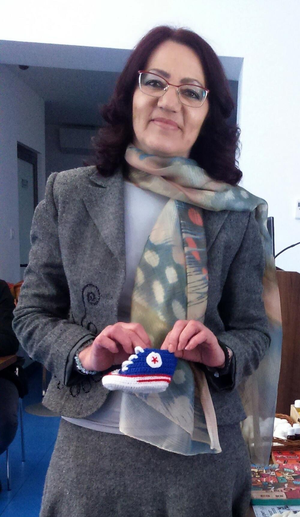 Ljiljana Živković, pletene starke