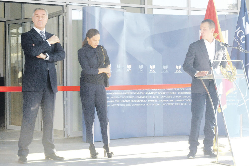 Milo Đukanović, Miloš Pavićević, Radmila Vojvodić, Foto: Luka Zeković