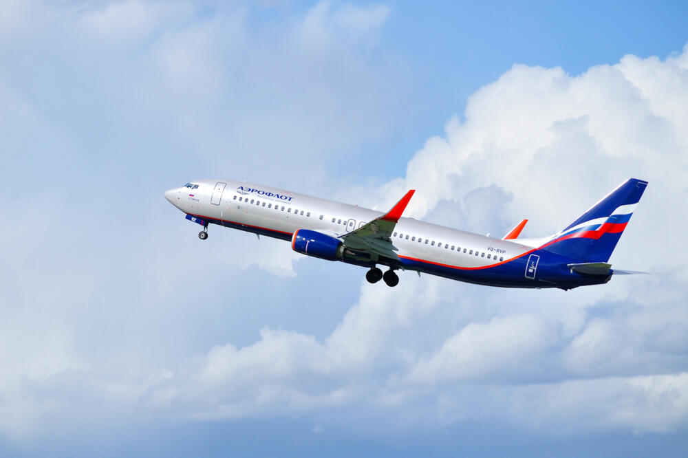 Avion, Aeroflot, Foto: Shutterstock