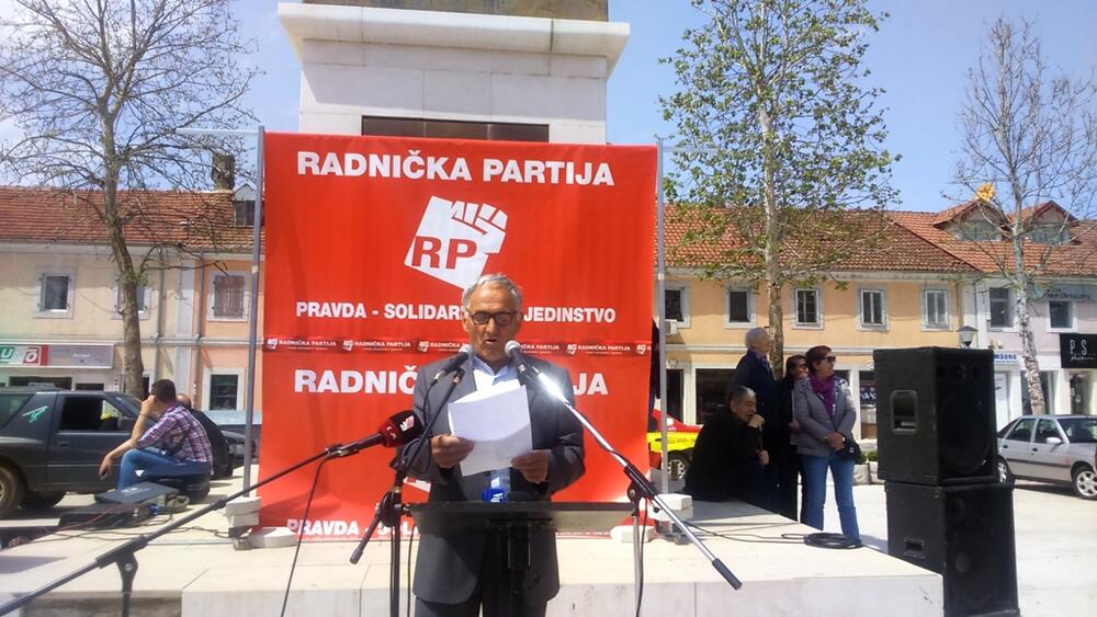 Prvi maj protest, Radnička partija, Radislav Stanišić