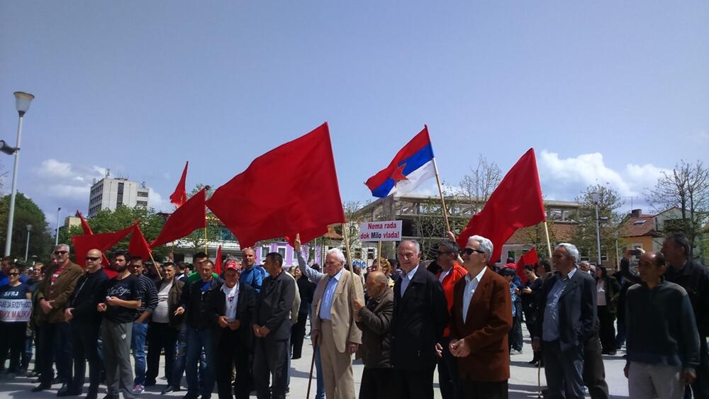 Prvi maj protest, Radnička partija