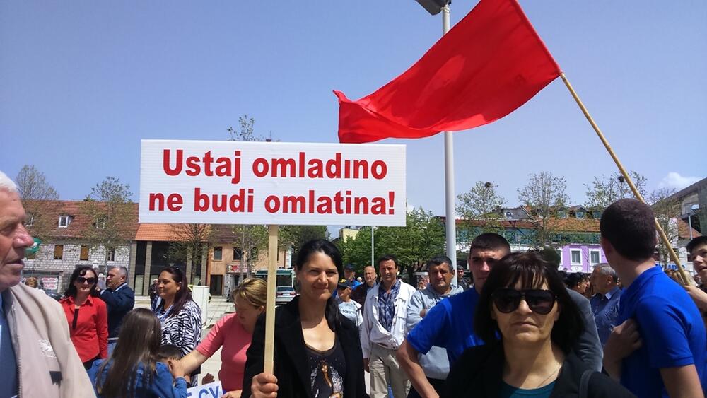 Prvi maj protest, Radnička partija