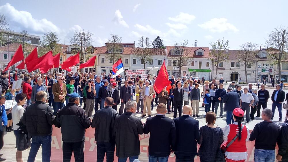 Prvi maj protest, Radnička partija