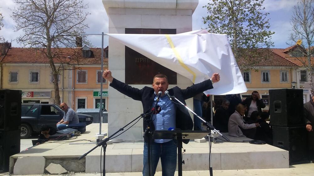 Prvi maj protest, Radnička partija, Vladan Šćepanović