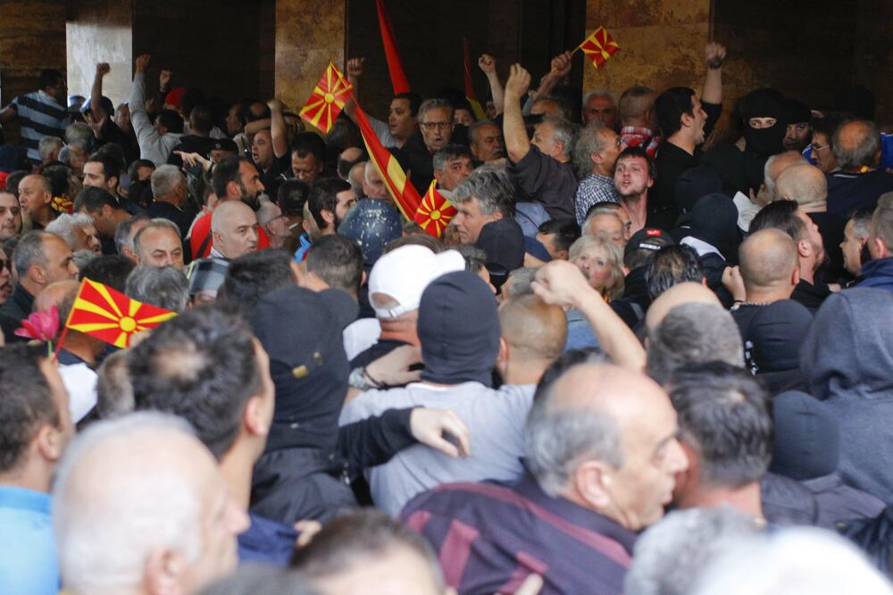 Makedonija protesti, Foto: Reuters