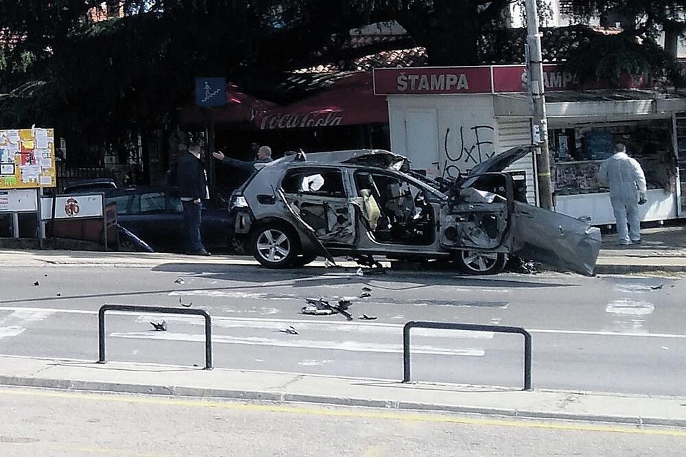 Duško Roganović eksplozija, Foto: Slavica Kosić