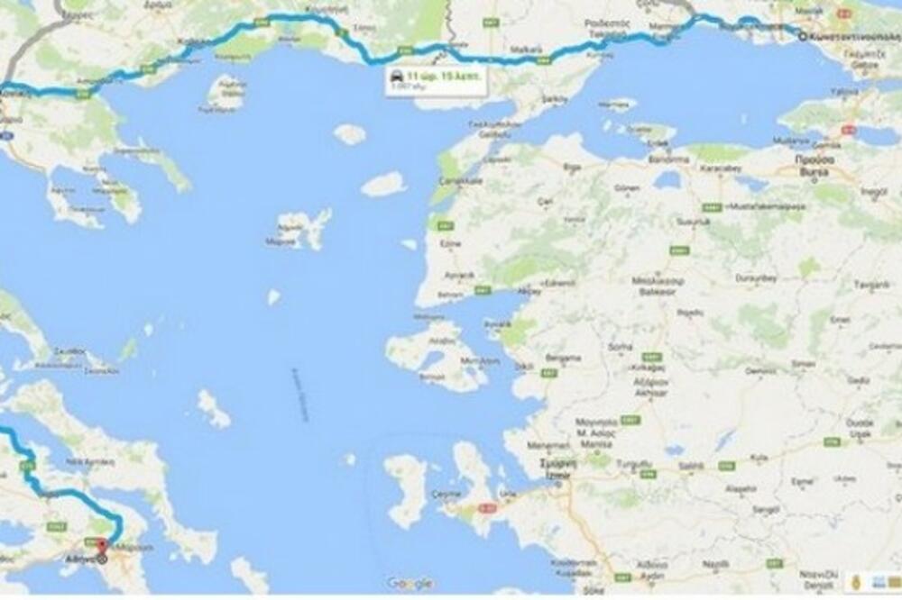 Mapa, Foto: Google Maps