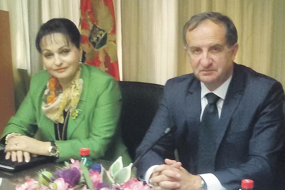 Vesna Medenica, Mladen Vukčević, Foto: Komnen Radević