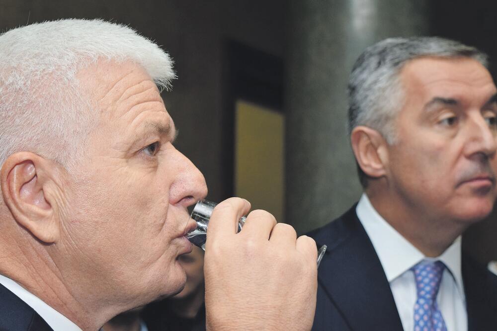 Duško Marković, Milo Đukanović, Foto: Boris Pejović