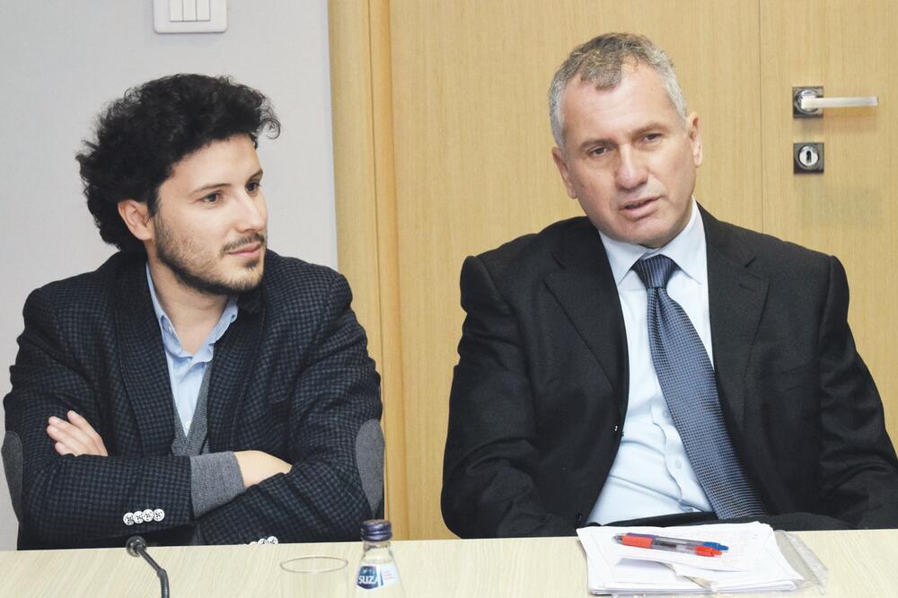 Žarko Rakčević Dritan Abazović, Foto: Boris Pejović