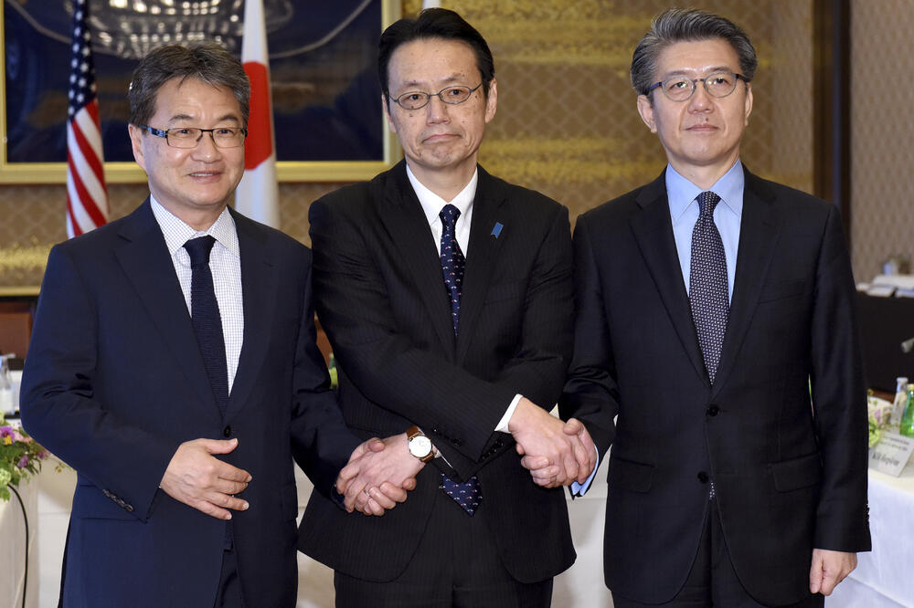 SAD Japan Južna Koreja saveznici, Foto: Beta-AP