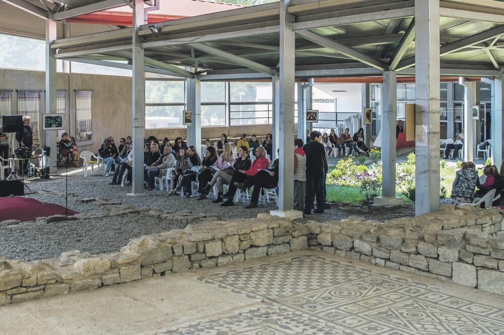 muzička škola Vida Matjan mozaici Risan, Foto: Ranko Maraš