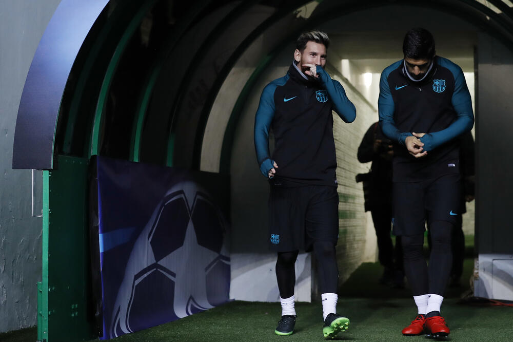 Lionel Mesi Barselona, Foto: Reuters