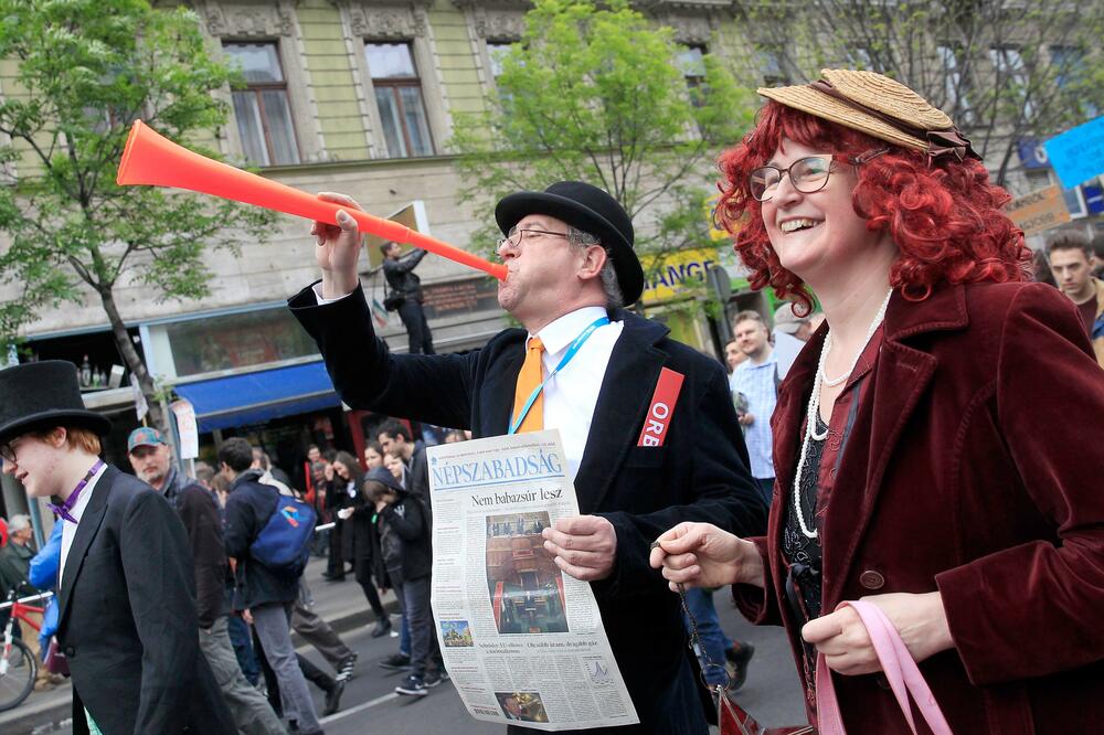 Mađarska protest, Foto: Reuters