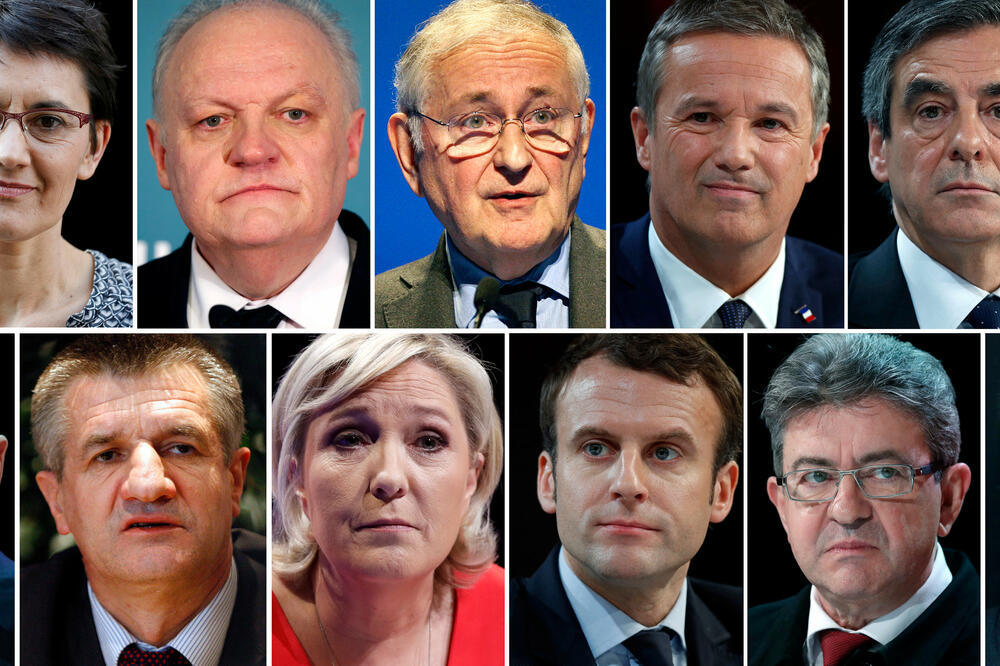 Francuska, kandidati za predsjednika, Foto: Reuters