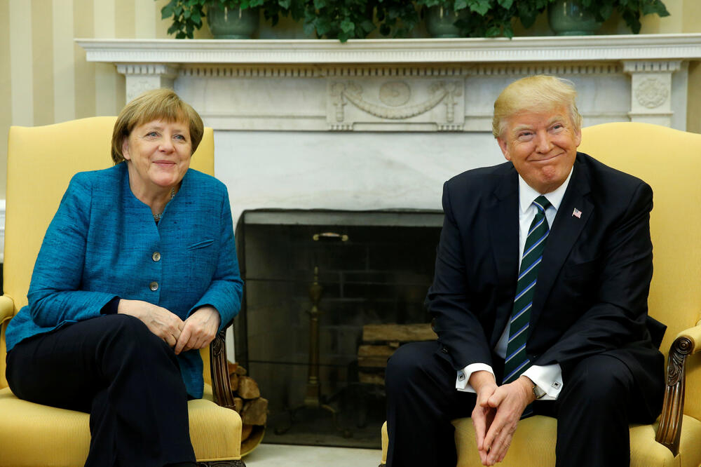 Angela Merkel, Donald Tramp, Foto: Reuters