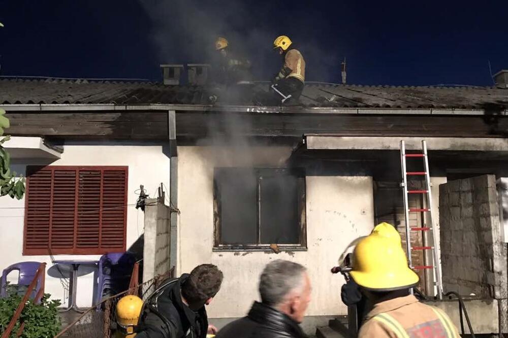 požar Zabjelo, Foto: Služba zaštite i spasavanja Podgorica